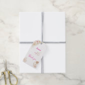 Flower Dreamy Soft Sweet 16 Birthday Gift Tag ギフトタグ (より糸付き)