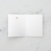 Flower Dreamy Soft Sweet 16 Birthday Note Card ノートカード (内部)