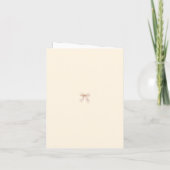 Flower Dreamy Soft Sweet 16 Birthday Note Card ノートカード (裏面)