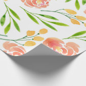 Flower Earrings ラッピングペーパー (角)