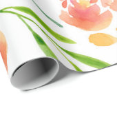 Flower Earrings ラッピングペーパー (ロールコーナー)