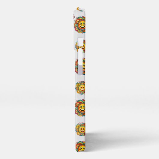 Flower Emojis 2 iPhoneケース (左側面)