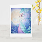Flower Faery Greeting card カード (黄色い花)