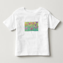 Flower Field トドラーTシャツ