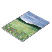 Flower Field Landscape  ノートブック (左側)