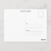 Flower Field Landscape  ポストカード (裏面)