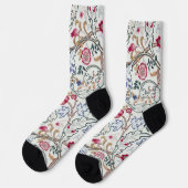 Flower, Floral Pattern, William Morris ソックス (左)