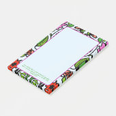 Flower Garden Art Custom Scripture ポストイット (アングル)