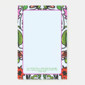 Flower Garden Art Custom Scripture ポストイット (正面)