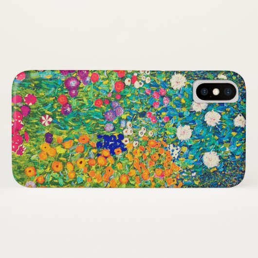 Flower Garden, Gustav Klimt Case-Mate iPhoneケース (裏面(横))