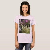 Flower Garden Pastel Painting Tシャツ (正面フル)