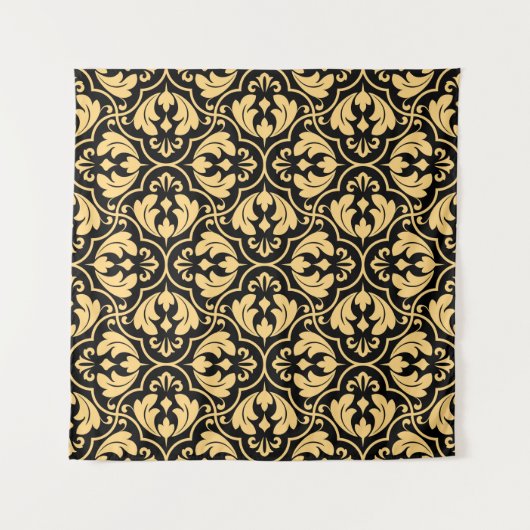 Flower geometric pattern. Seamless vintage backgro タペストリー (正面)