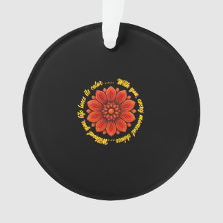 FLOWER GIFT MOM DAUGHTER SISTER TEACHER FRIEND オーナメント