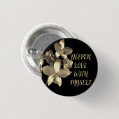 FLOWER GIFT MOM, GRANDMOTHER, DAUGHTER, BOSS LOVER 缶バッジ (正面&裏面)