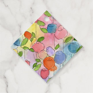 flower gift tags フェイバータグ