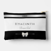 Flower Girl Gift | Minimalist Luxury アクセサリーポーチ (裏面)