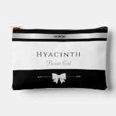 Flower Girl Gift | Minimalist Luxury アクセサリーポーチ (正面)