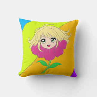 Flower girl pillow クッション
