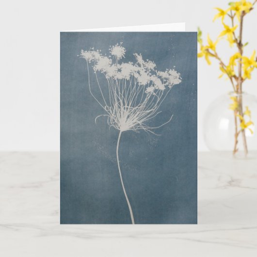 Flower Greeting Card Blank Inside  カード (黄色い花)