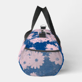 Flower image on duffle bag ダッフルバッグ (右)