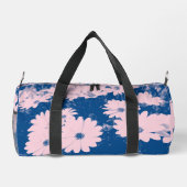 Flower image on duffle bag ダッフルバッグ (裏面)