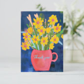 Flower Impression Thank you サンキューカード (スタンド正面)