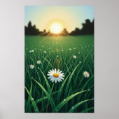 Flower in the Sun Wall Art ポスター (正面)