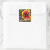 Flower in the Wind スクエアシール (バッグ)