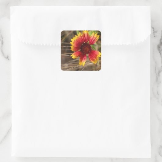 Flower in the Wind スクエアシール (バッグ)