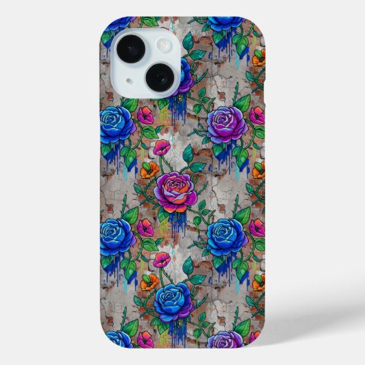 Flower iPhone case Case-Mate iPhoneケース (裏面)