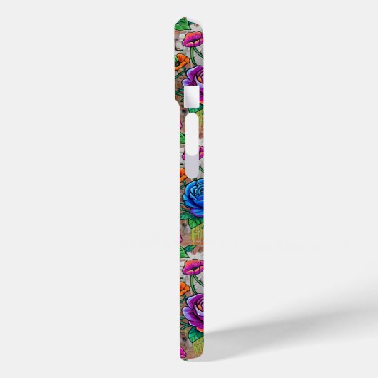 Flower iPhone case Case-Mate iPhoneケース (裏面 / 左)