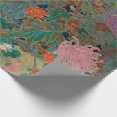 flower【Japanese painting】 ラッピングペーパー (角)