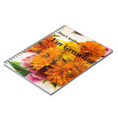 Flower Journal 「Don't Attend Me I'm Growing」 ノートブック (左側)