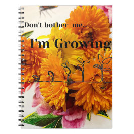 Flower Journal 「Don't Attend Me I'm Growing」 ノートブック