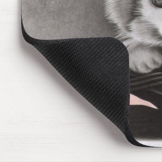 Flower kitty マウスパッド (コーナー)