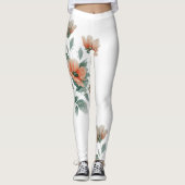 flower legging レギンス (正面)
