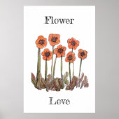 Flower Love Art  ポスター (正面)