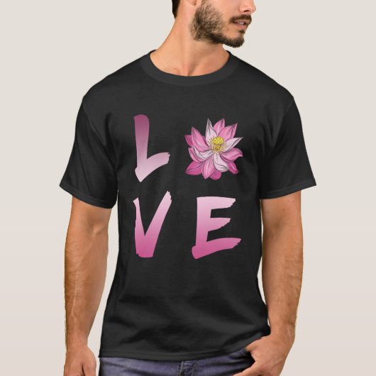 Flower Love Incredible Flower Gardener Flower Lady Tシャツ (正面)