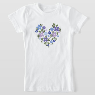 flower love t shirt design tシャツ