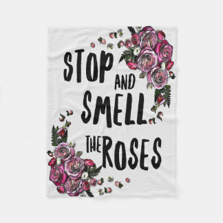 Flower Lover | Rose Flower Garden フリースブランケット