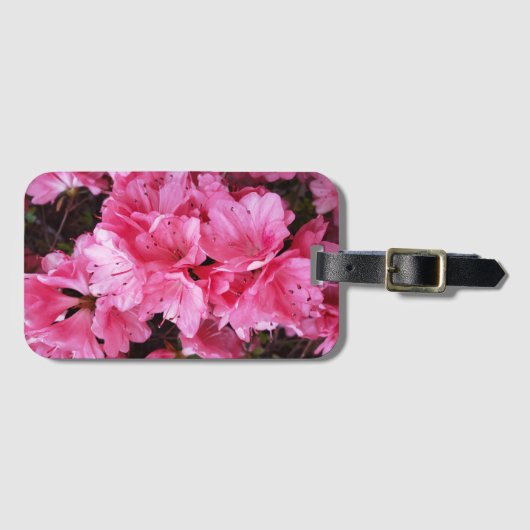 Flower Luggage Tag ラゲッジタグ (正面横)