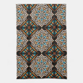 Flower Mandala Weave キッチンタオル (縦)