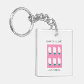 Flower Market - Amsterdam キーホルダー (正面左)