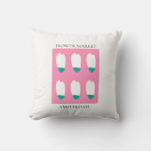 Flower Market - Amsterdam クッション (正面)