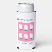 Flower Market - Amsterdam スリム缶クーラー (Seltzer正面)