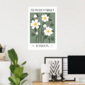 Flower Market Art Print – London Spring 1979 ポスター (ホームオフィス)