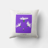 Flower Market - Athens クッション (裏面)