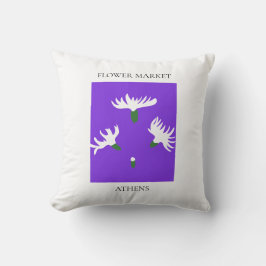 Flower Market - Athens クッション