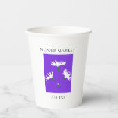 Flower Market - Athens 紙コップ (正面)