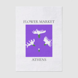 Flower Market - Athens 薄葉紙